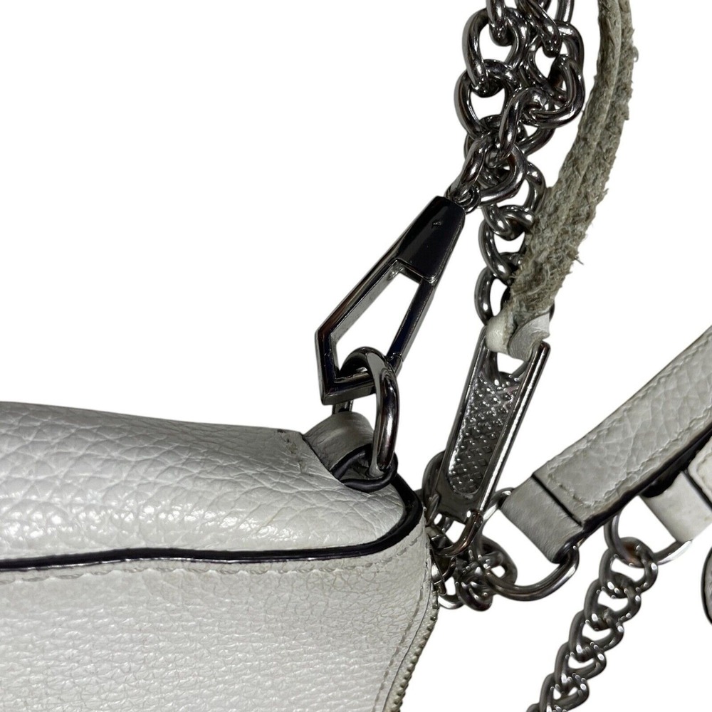 Rebecca Minkoff Ivory Leather Cross Body Removable Adjustable‎ Straps - Picture 6 of 7